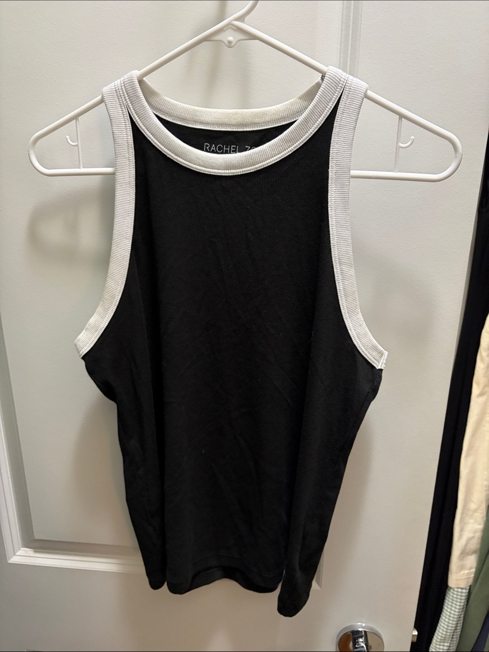 Rachel Zoe Ribbed Tank Top